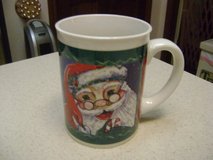 2 "Santa-Themed" Jumbo Hot Cocoa Mugs -- NWT in Luke AFB, Arizona