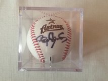 Roger Clemens autographed ball in Houston, Texas